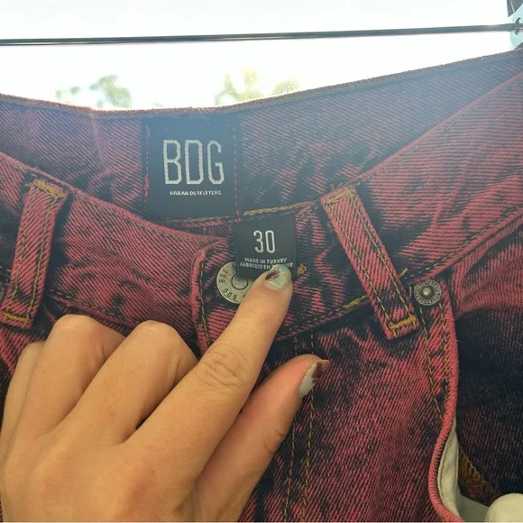 NWOT BGE Berry Shaker Baggy Jeans - Picture 5 of 8